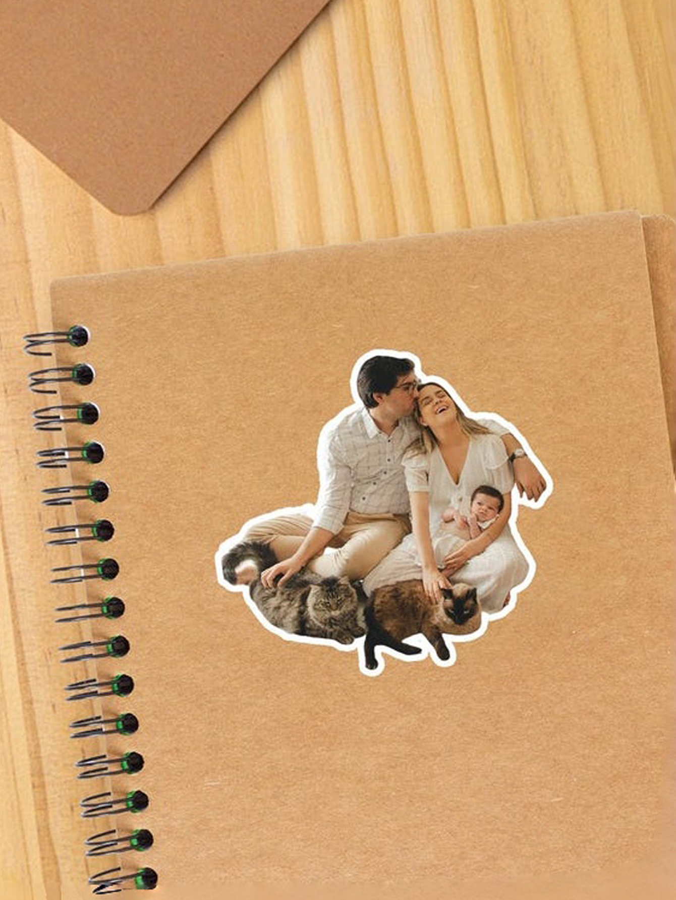 Custom Photo Stickers, Portrait Stickers, Personalized Face Stickers